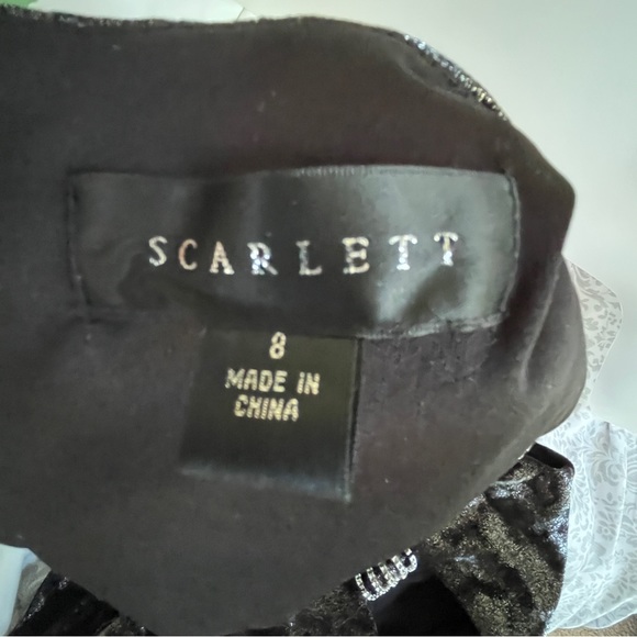 Scarlet sexy metallic dress size M for night parties - Picture 7 of 7